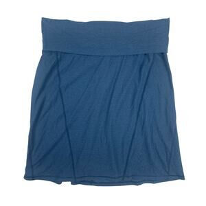 NEW The North Face Women's Blue Relaxed Fit High Waisted Athletic Skirt Size XL